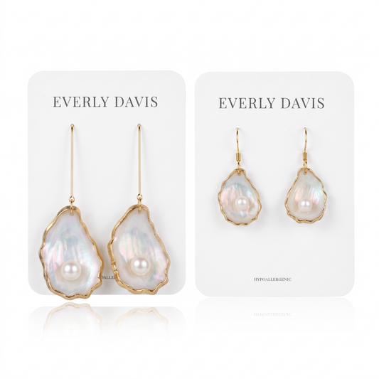 Oyster Shell Earrings