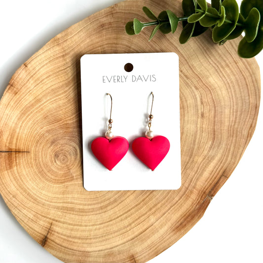 Puffy Hearts with Pearls