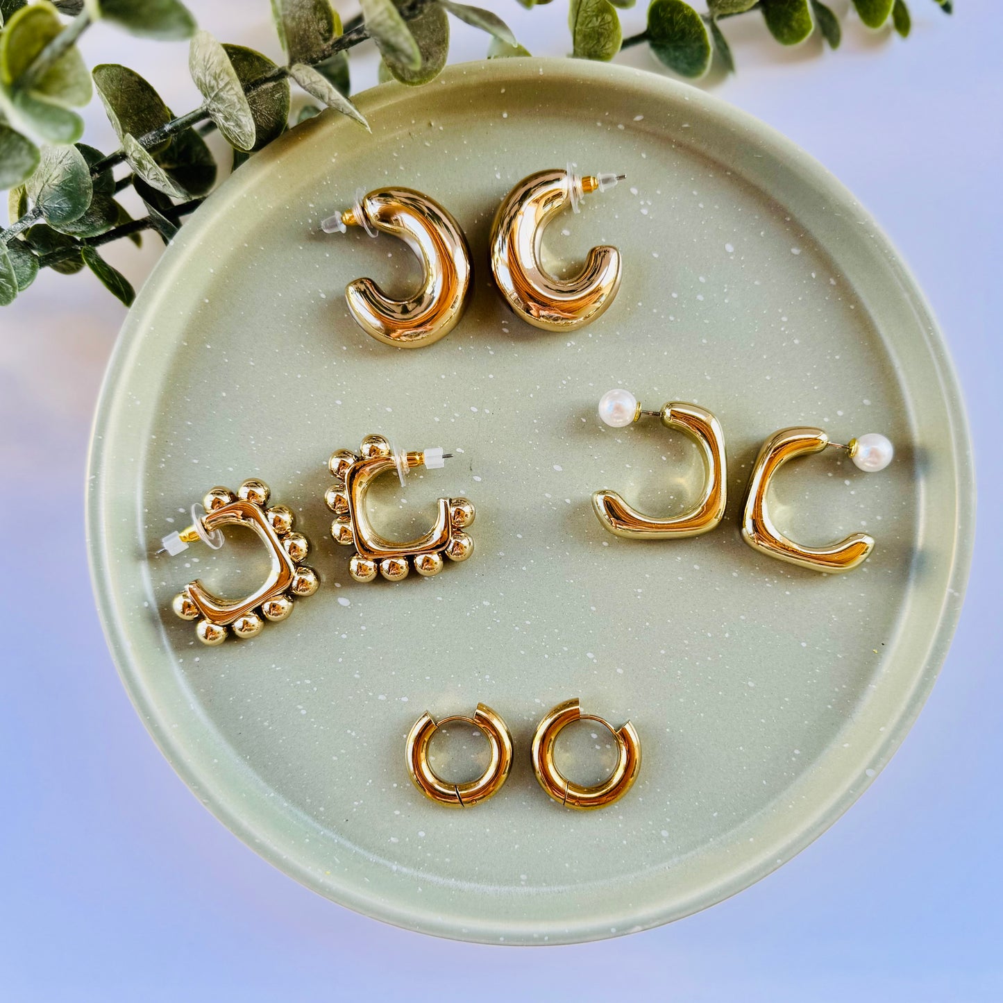 C Shape Metal Hoops