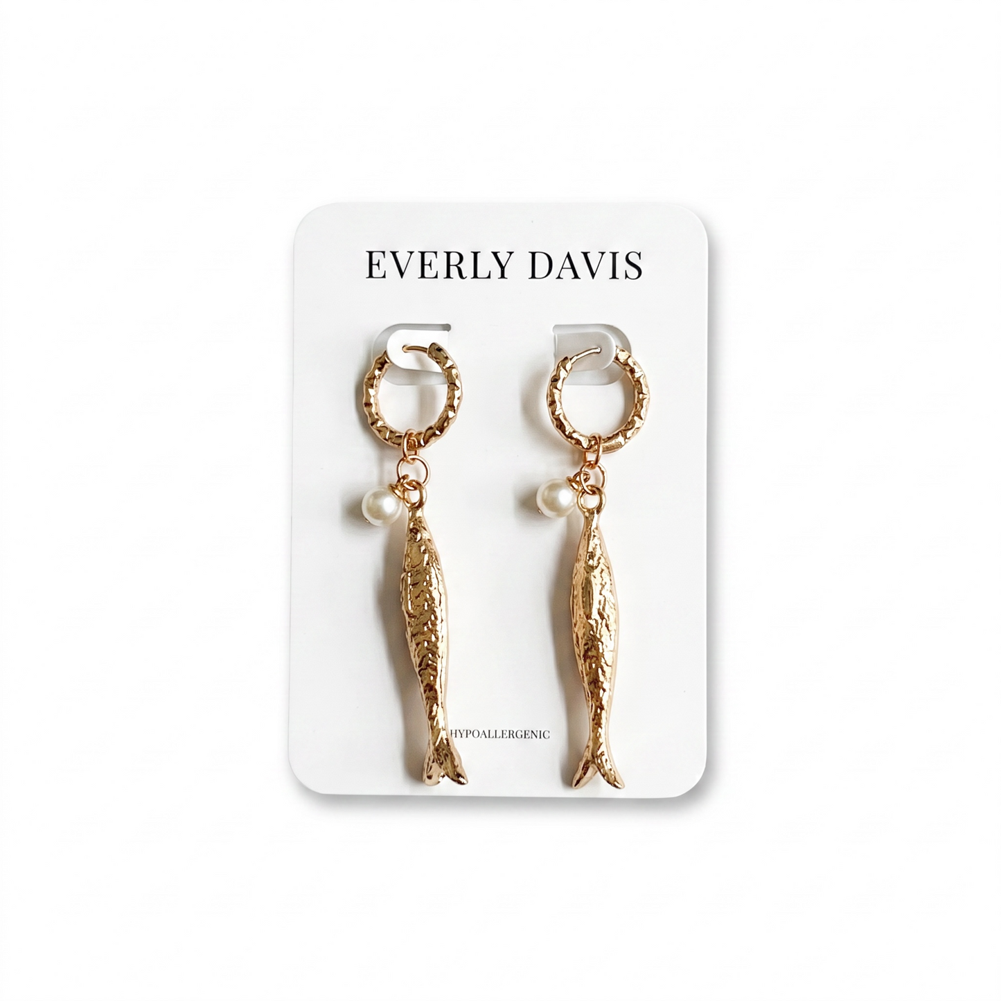 Fish Huggie Hoop Earrings