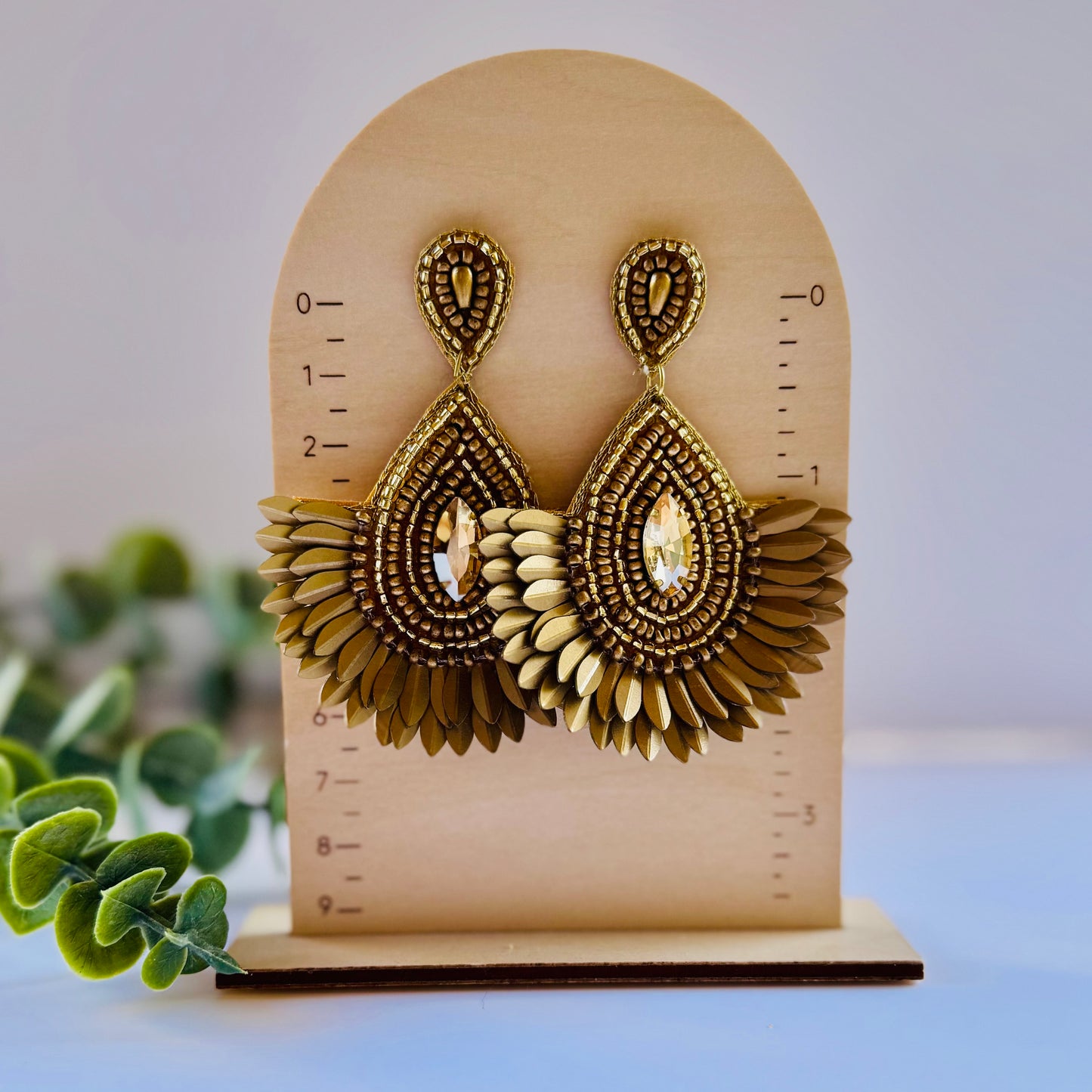 Teardrop Wing Earrings