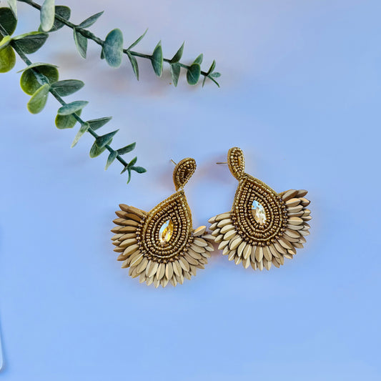 Teardrop Wing Earrings