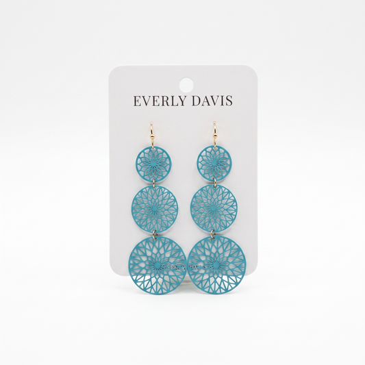 Filigree Drop Earring
