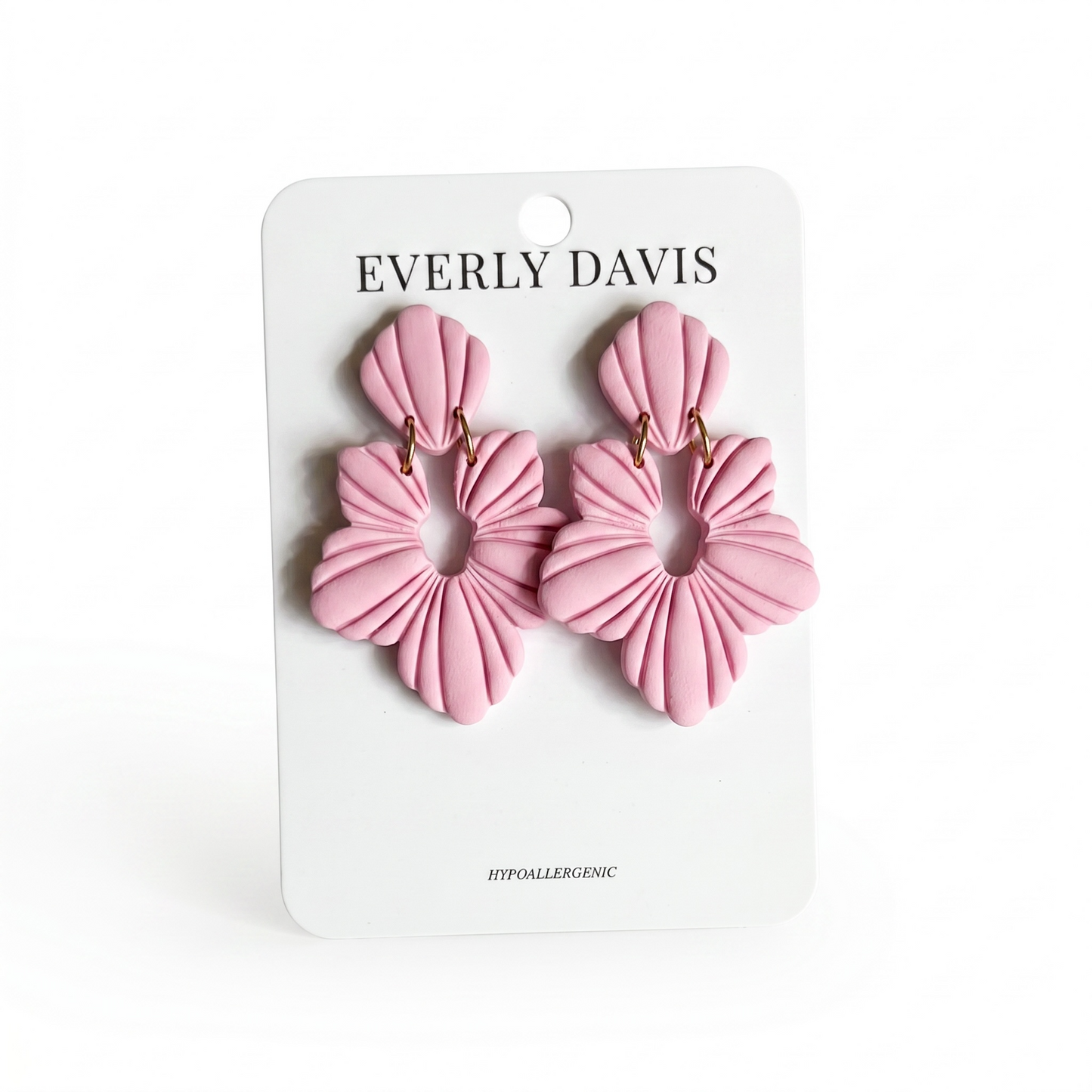 Sculptural Floral Statement Earrings