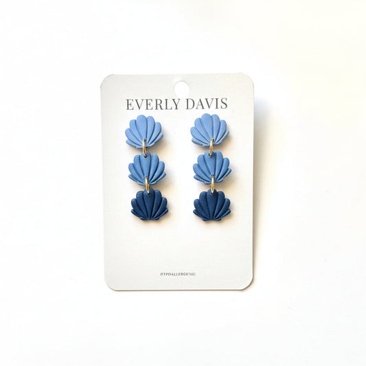 Three Shells Earrings