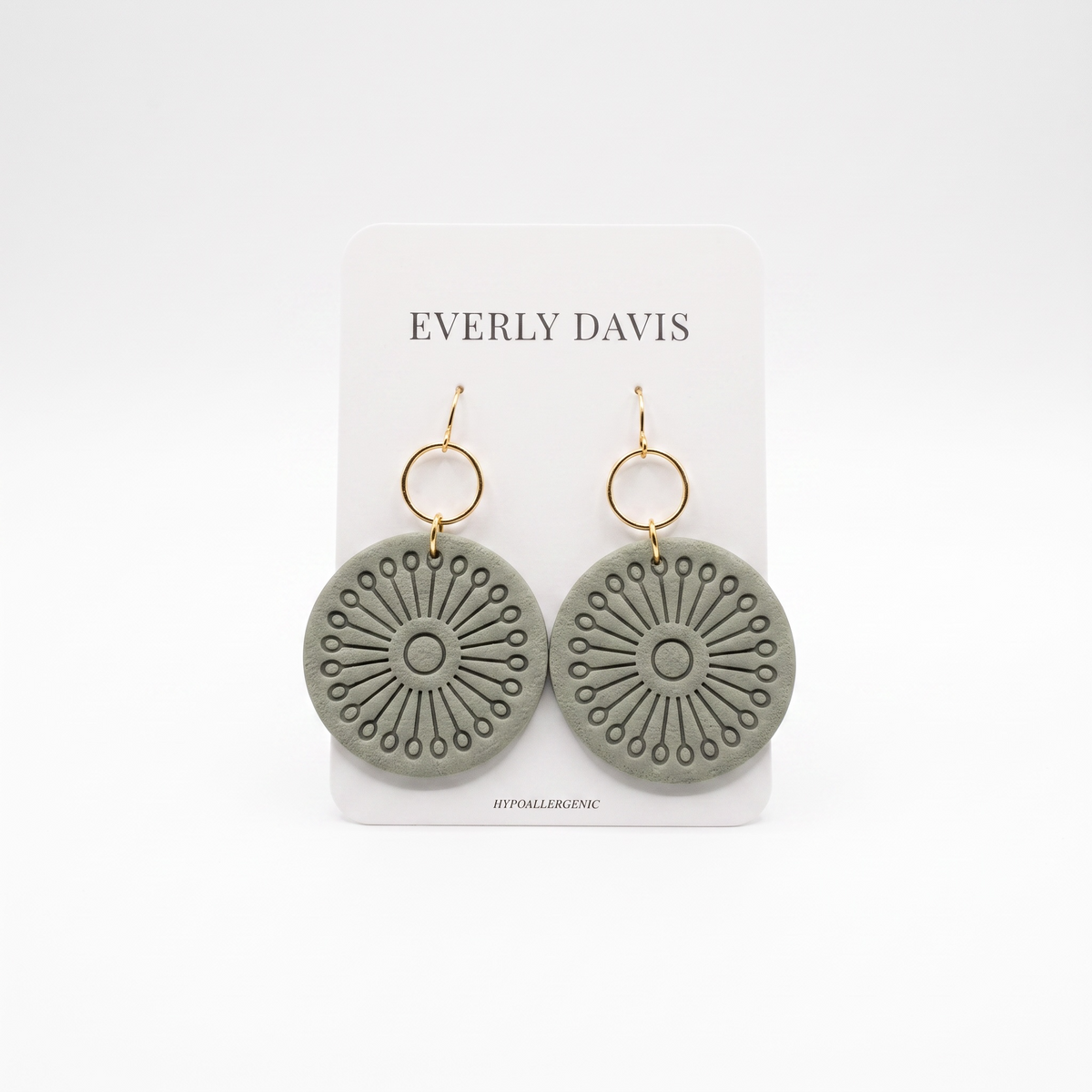 Boho Circle Earrings