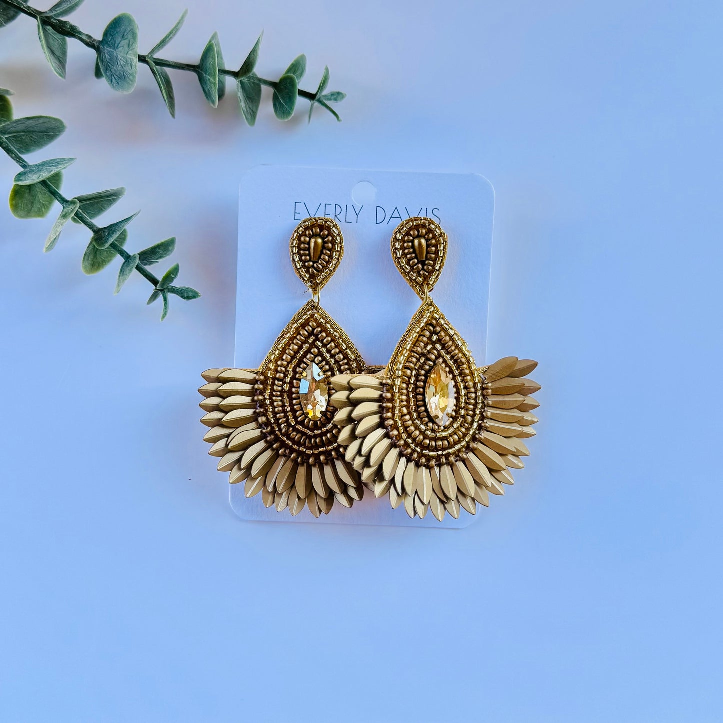 Teardrop Wing Earrings