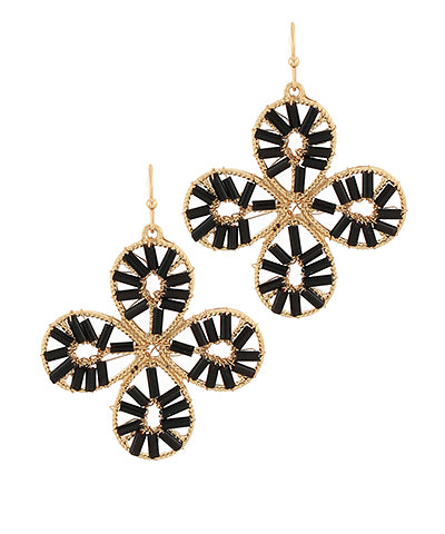 Flower Drop Earrings