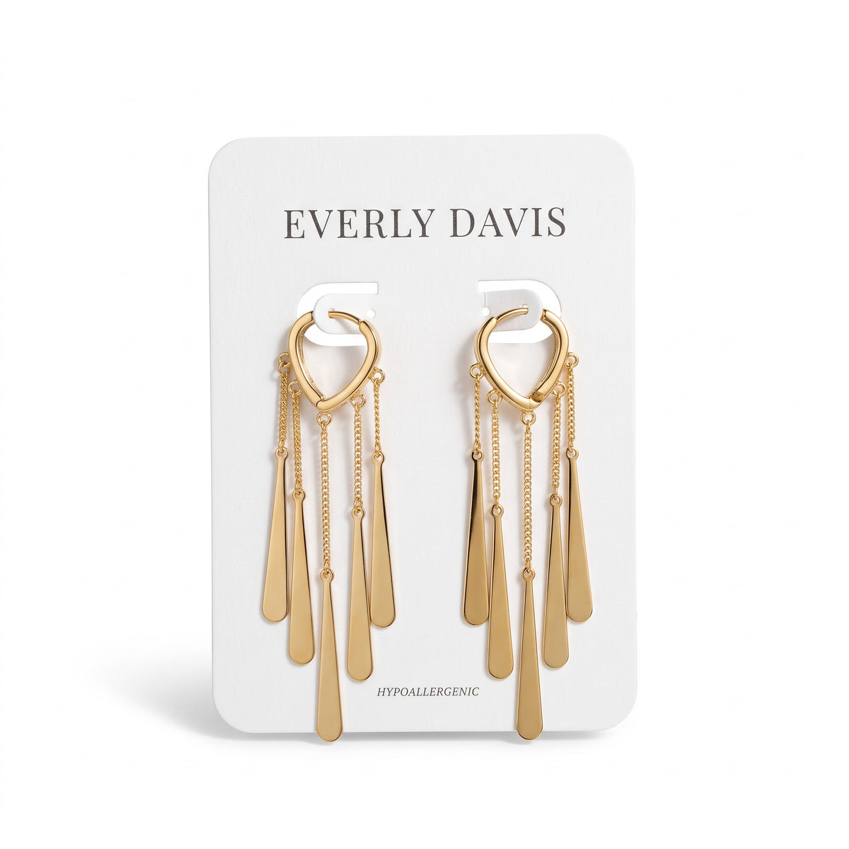 Huggie Tassel Earrings