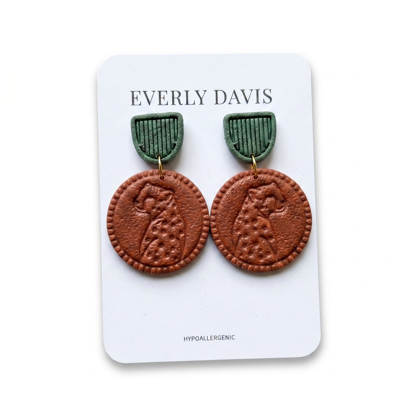 Cheeta Imprint Earrings