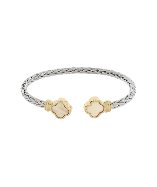 Clover Mother of Pearl Cuff