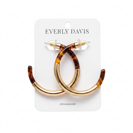Metal Tube Tortoise Hoops