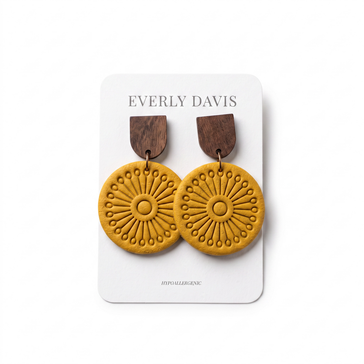 Boho Circle Earrings