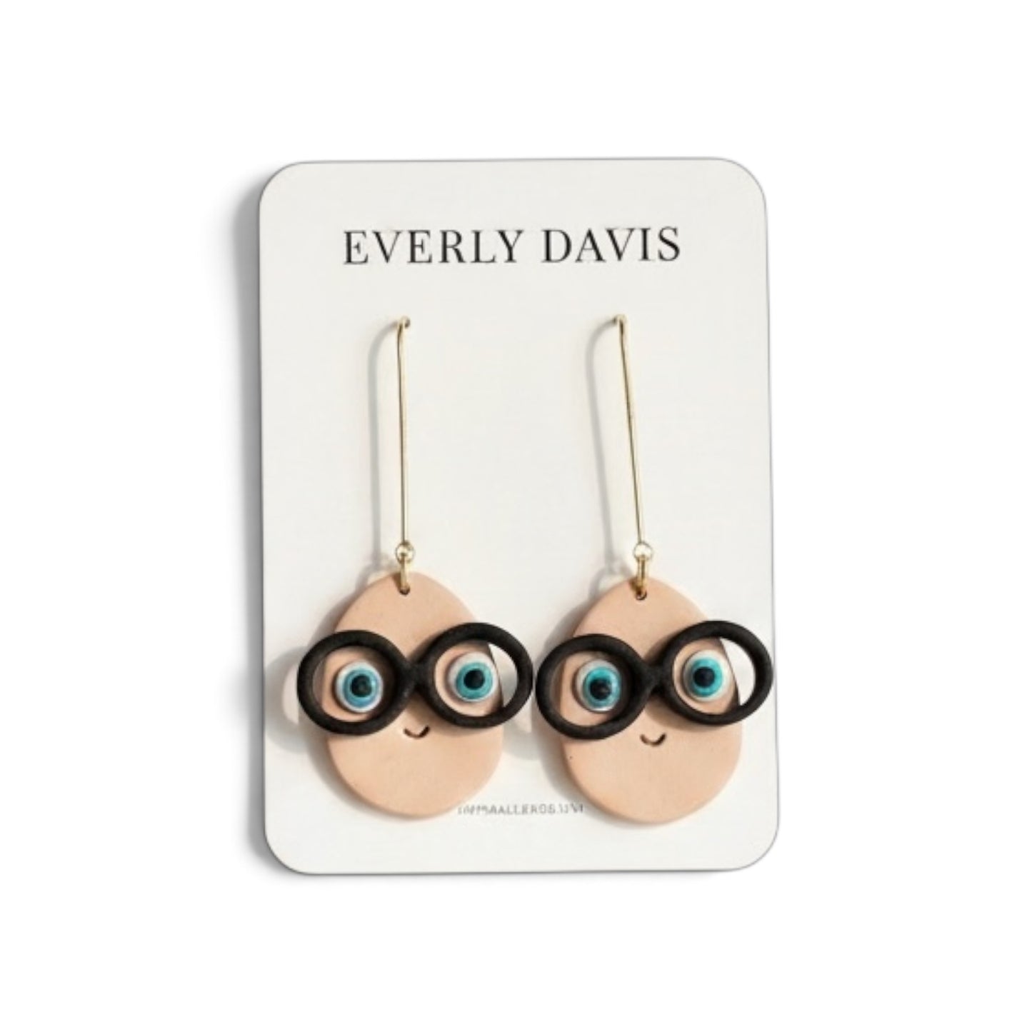Whimsical Face Dangle Earrings