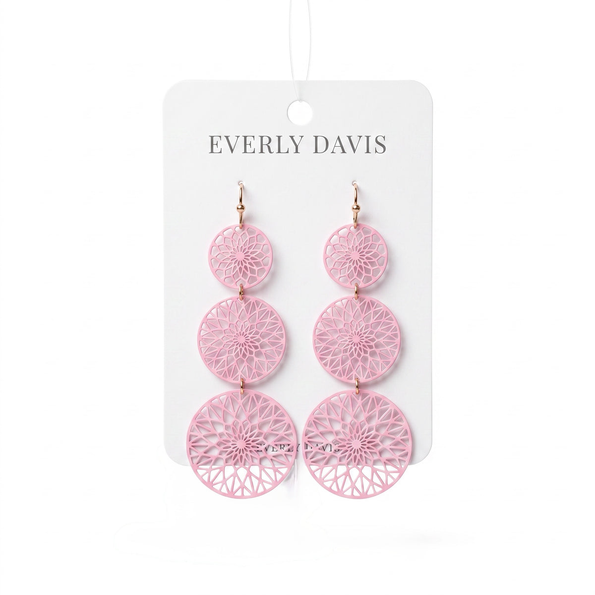 Filigree Drop Earring