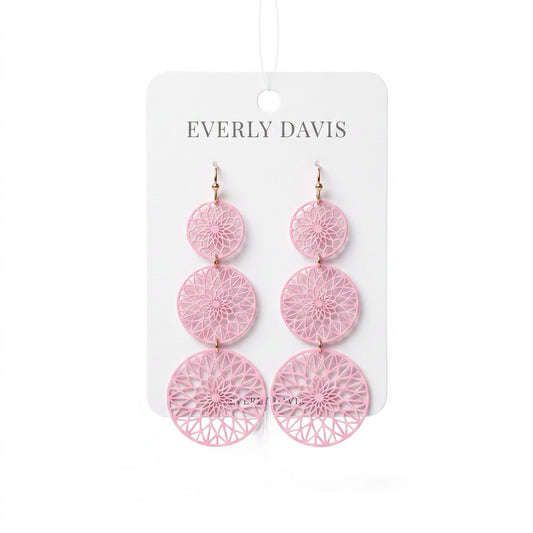 Filigree Drop Earring