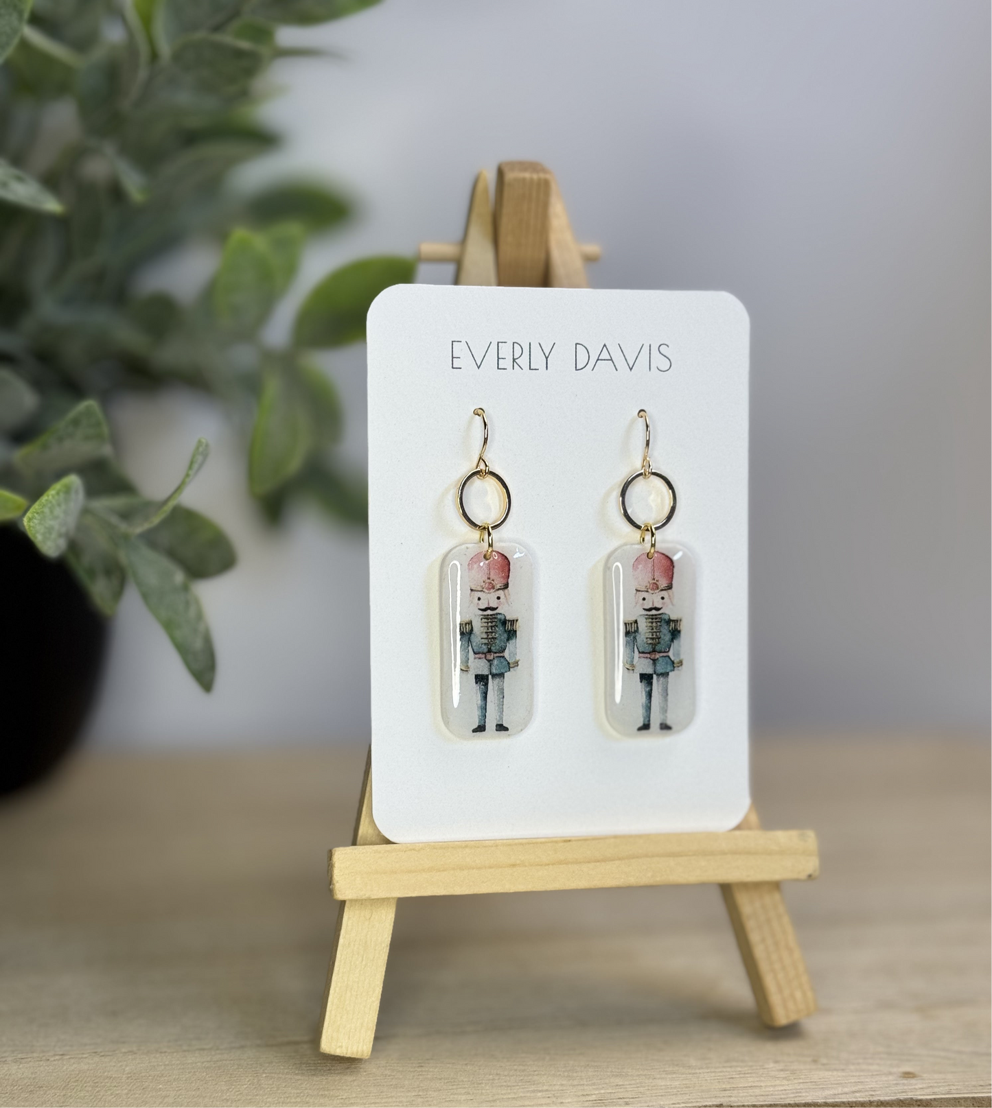 Nutcracker earrings