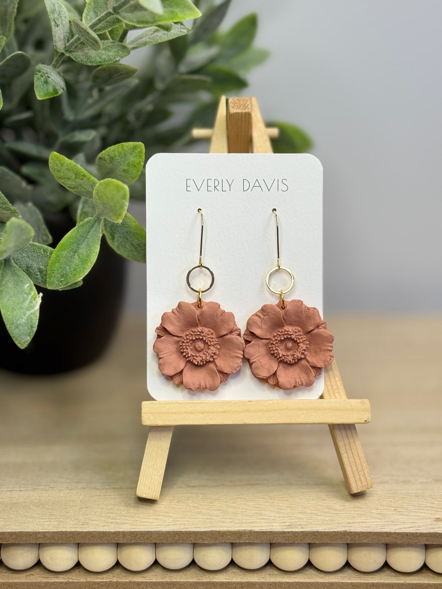 Fall Flower Earrings