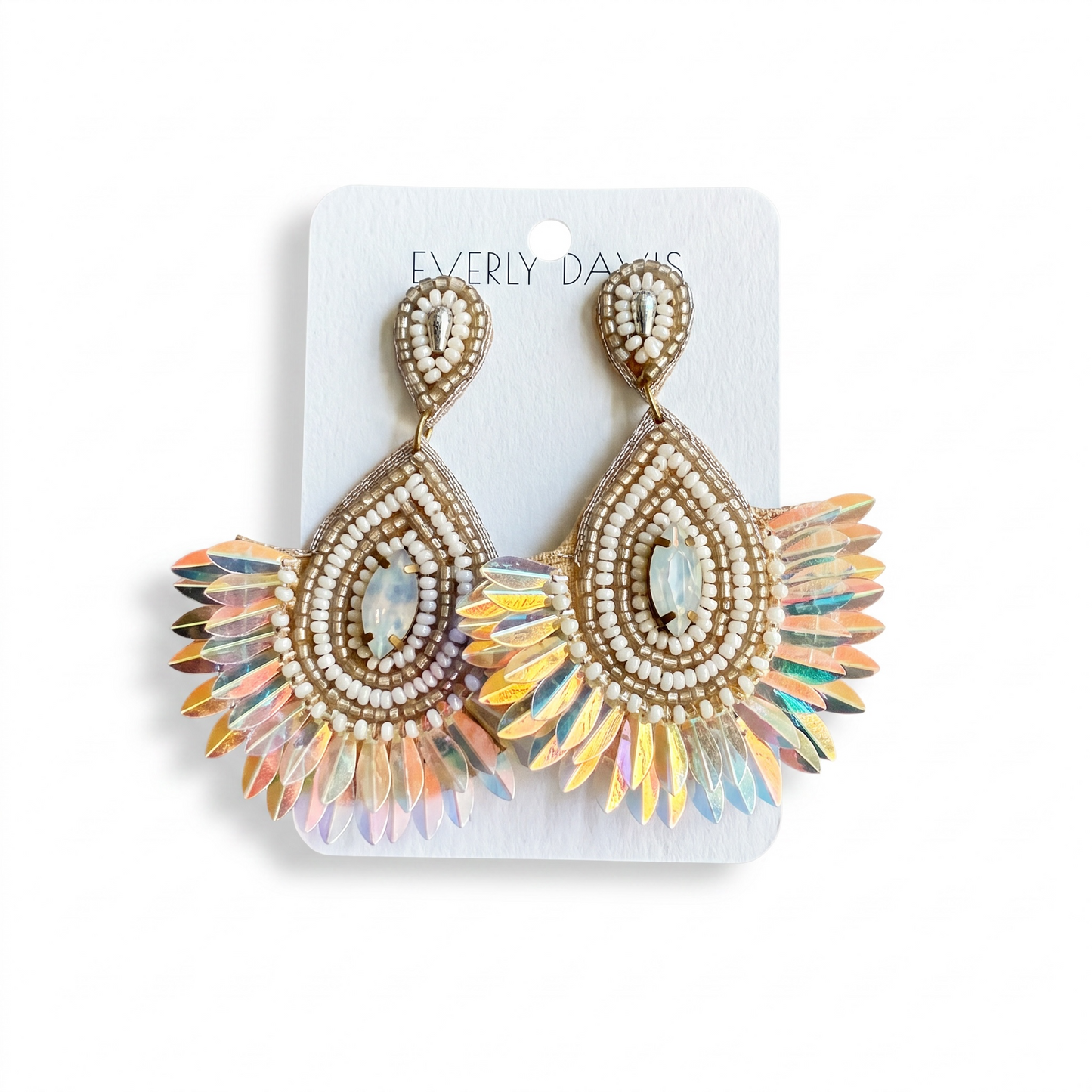 Teardrop Wing Earrings