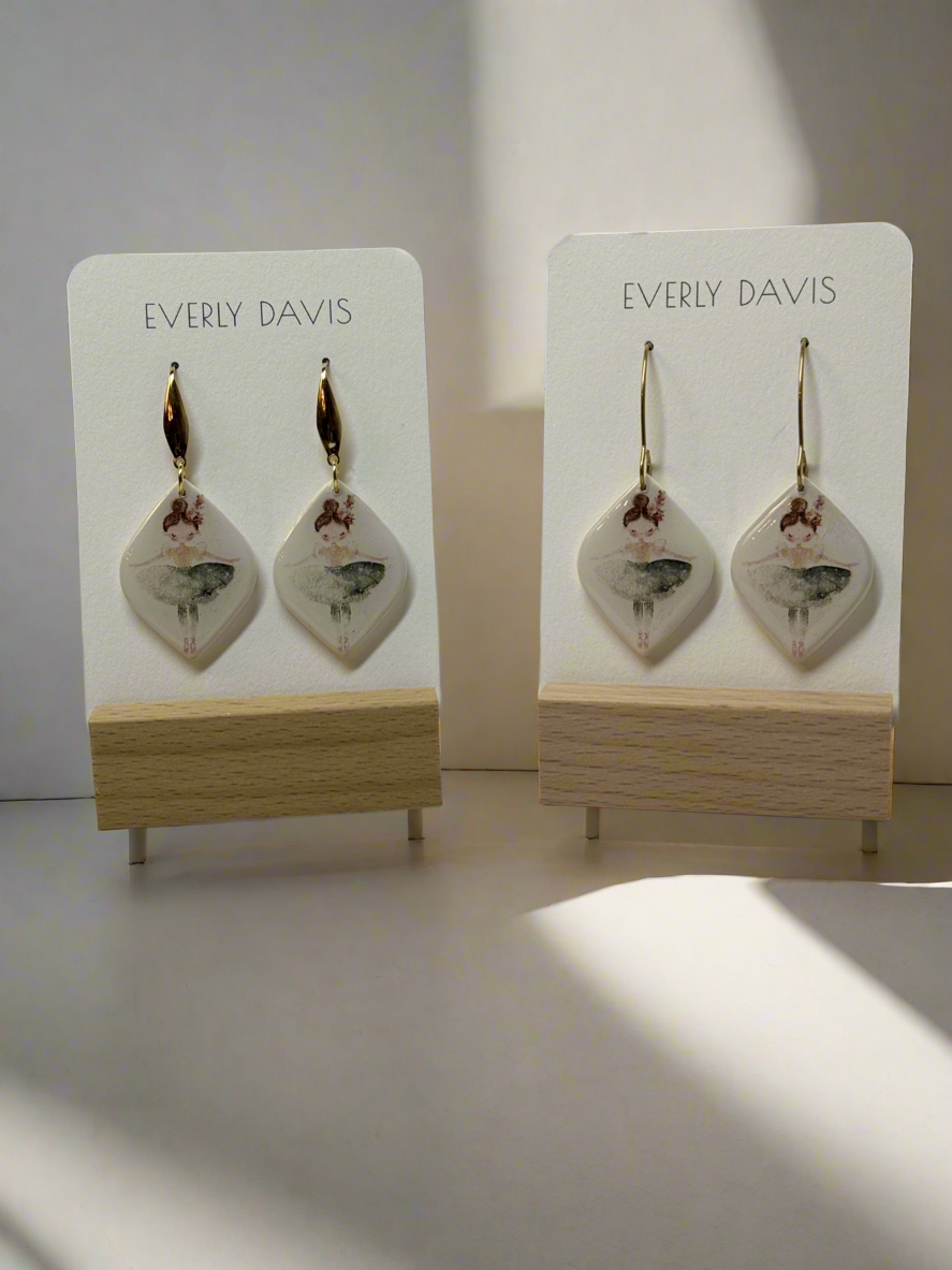 Dancing Ballerina Earrings