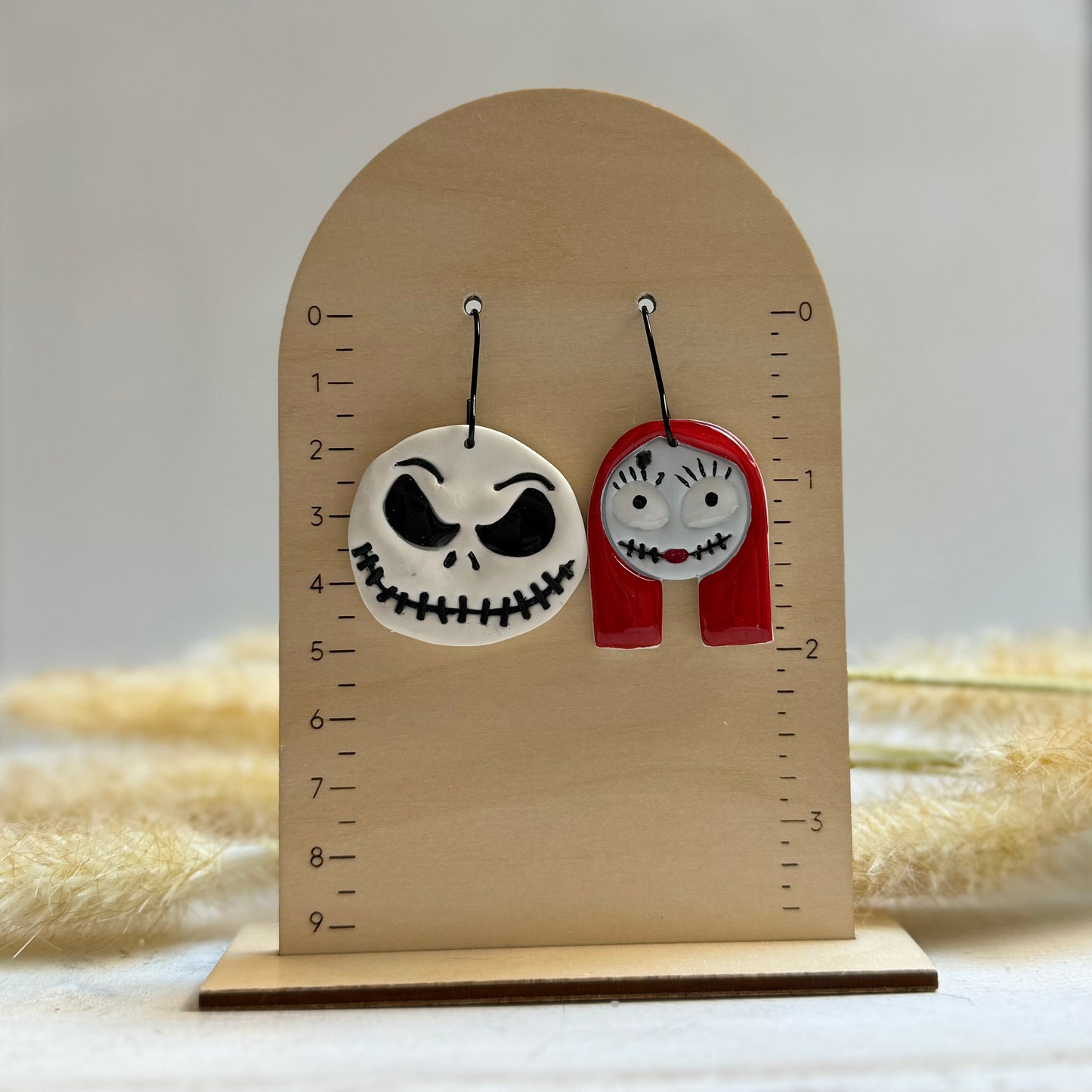 Skeleton Couple Earrings