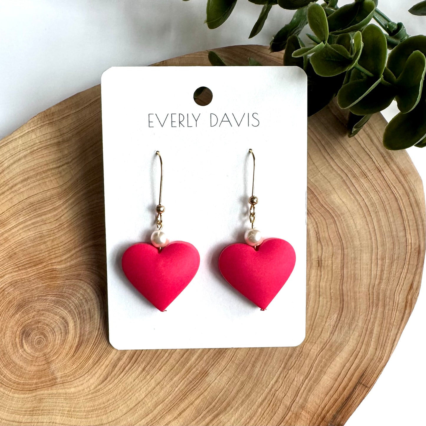 Puffy Hearts with Pearls