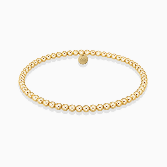 Classic 3mm Beaded Bracelet