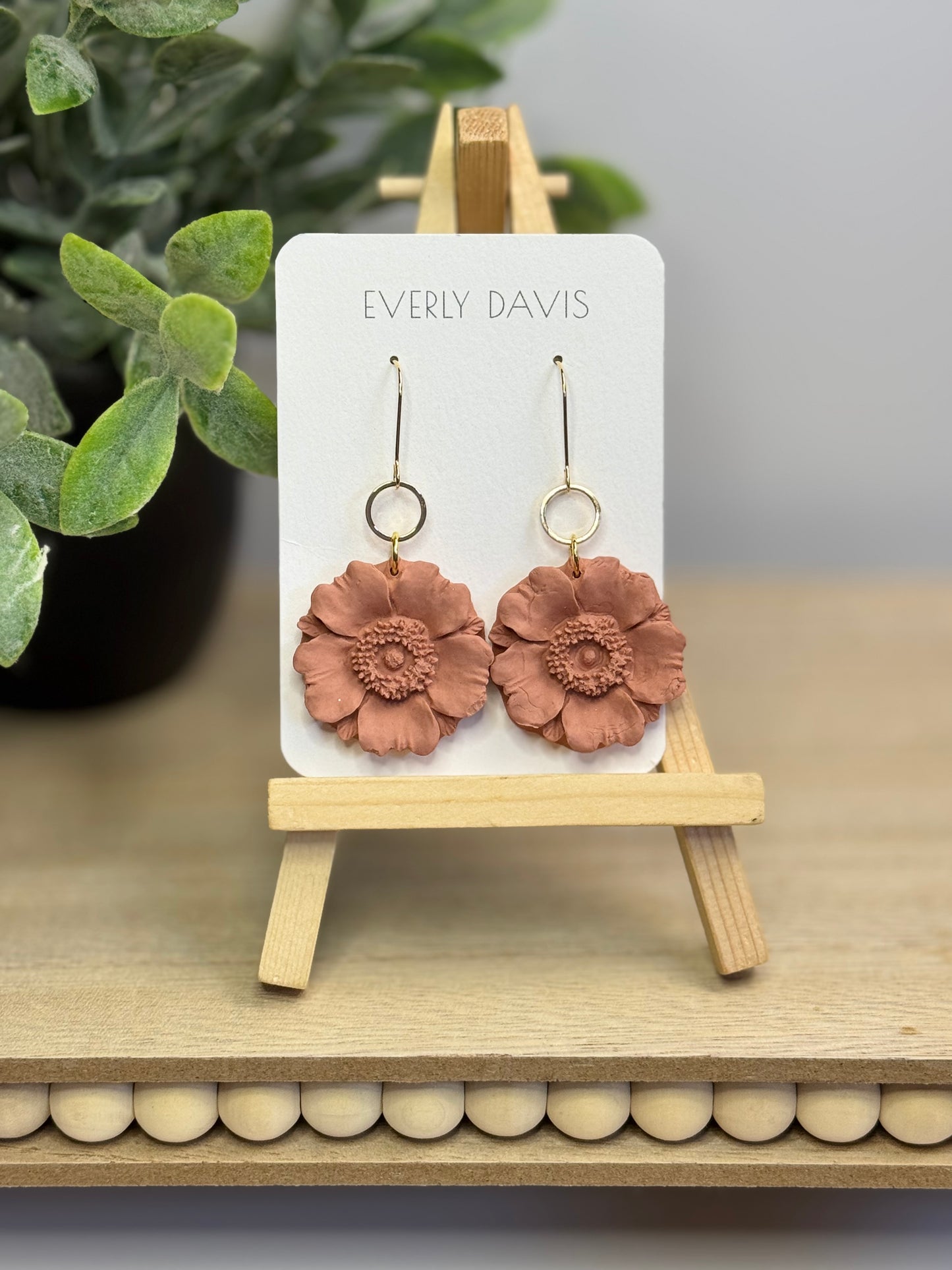 Fall Flower Earrings