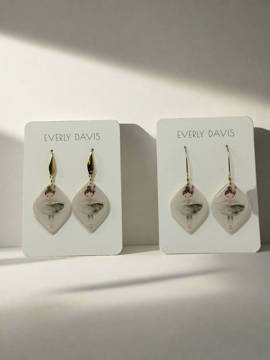 Dancing Ballerina Earrings