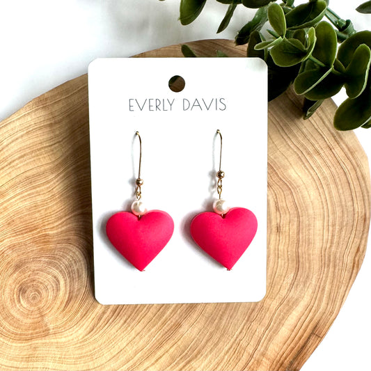 Puffy Hearts with Pearls