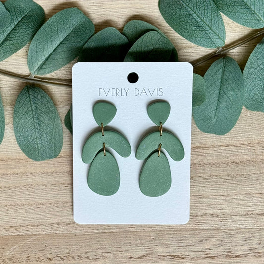 Tiffany Clay Earrings