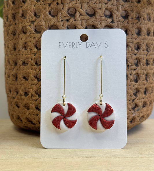 Candy Cane Earrings