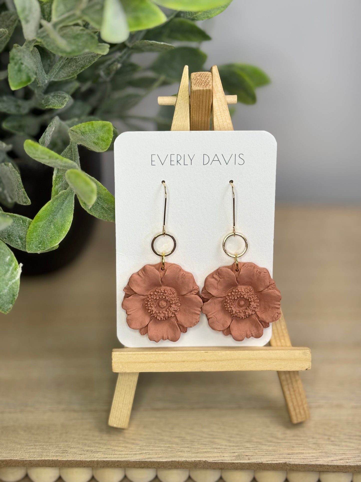 Fall Flower Earrings