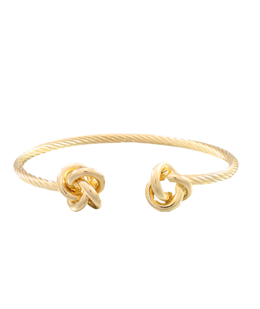 Knot Cable Cuff Bracelet
