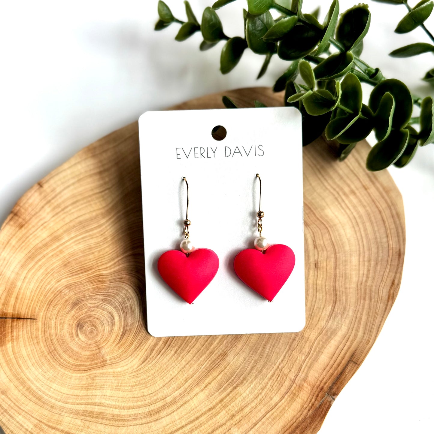 Puffy Hearts with Pearls