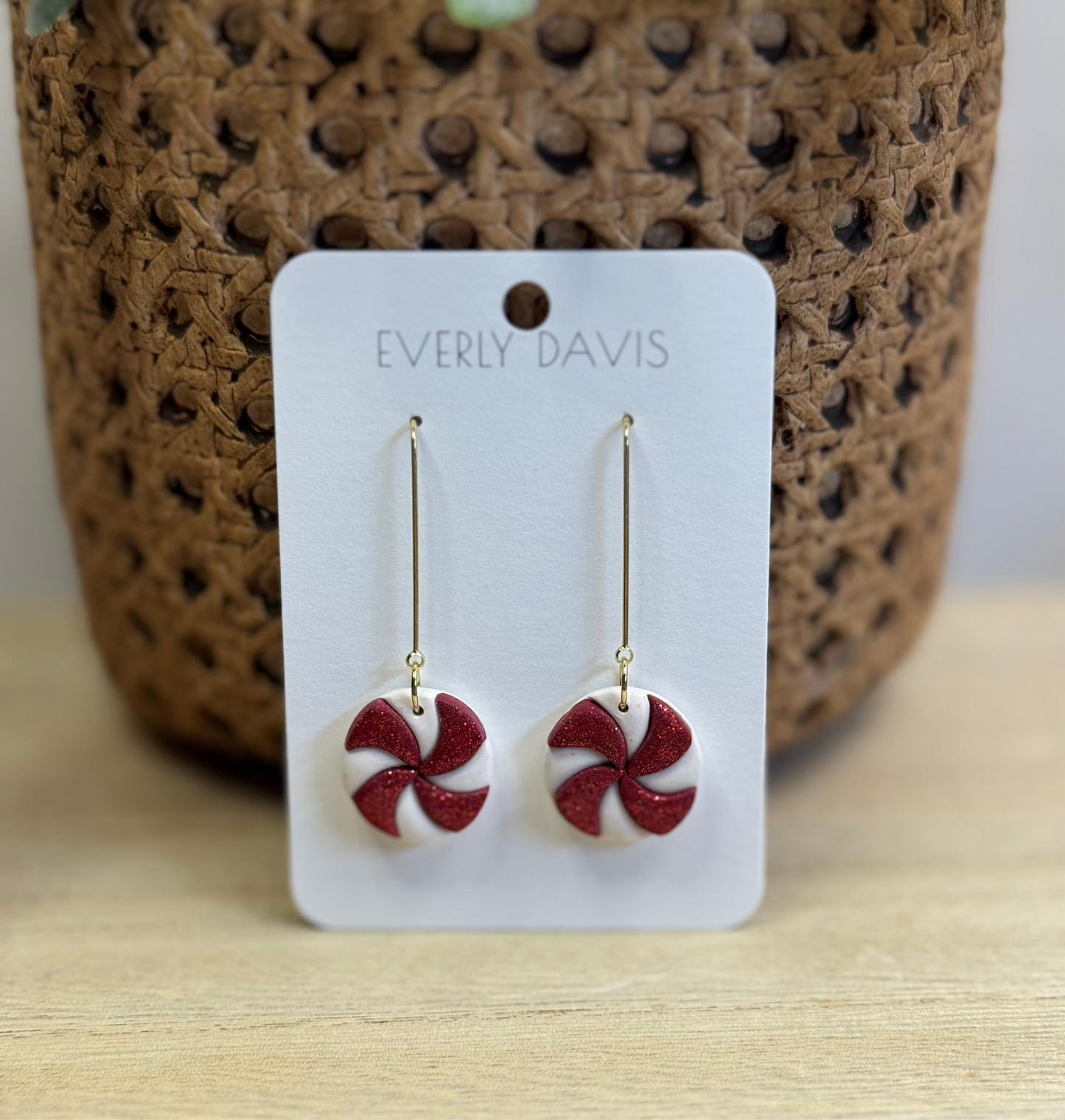 Candy Cane Earrings