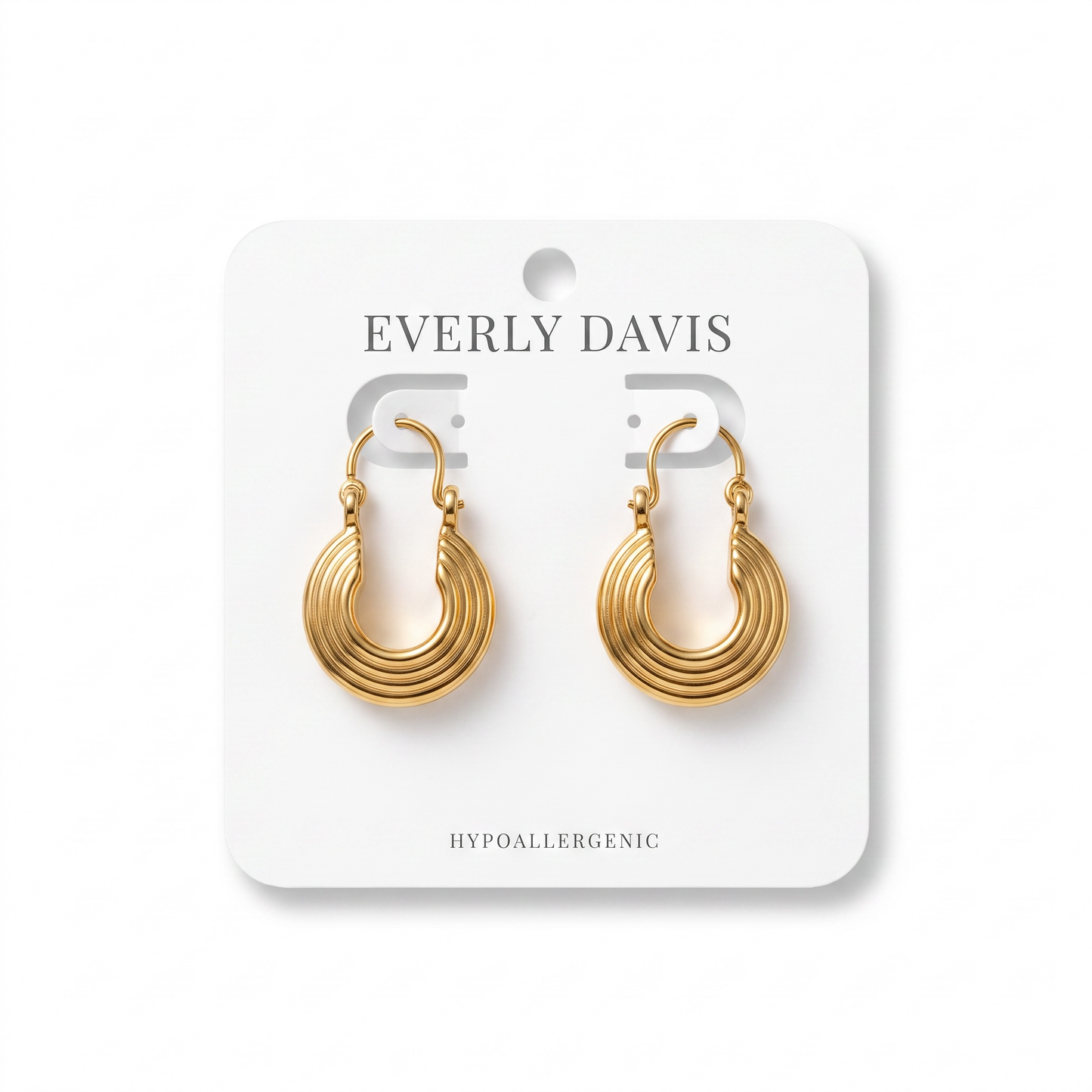 Lined Hoops
