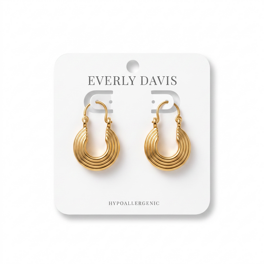 Lined Hoops