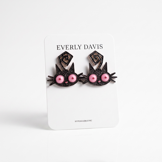 Crazy Cat Eye Earrings