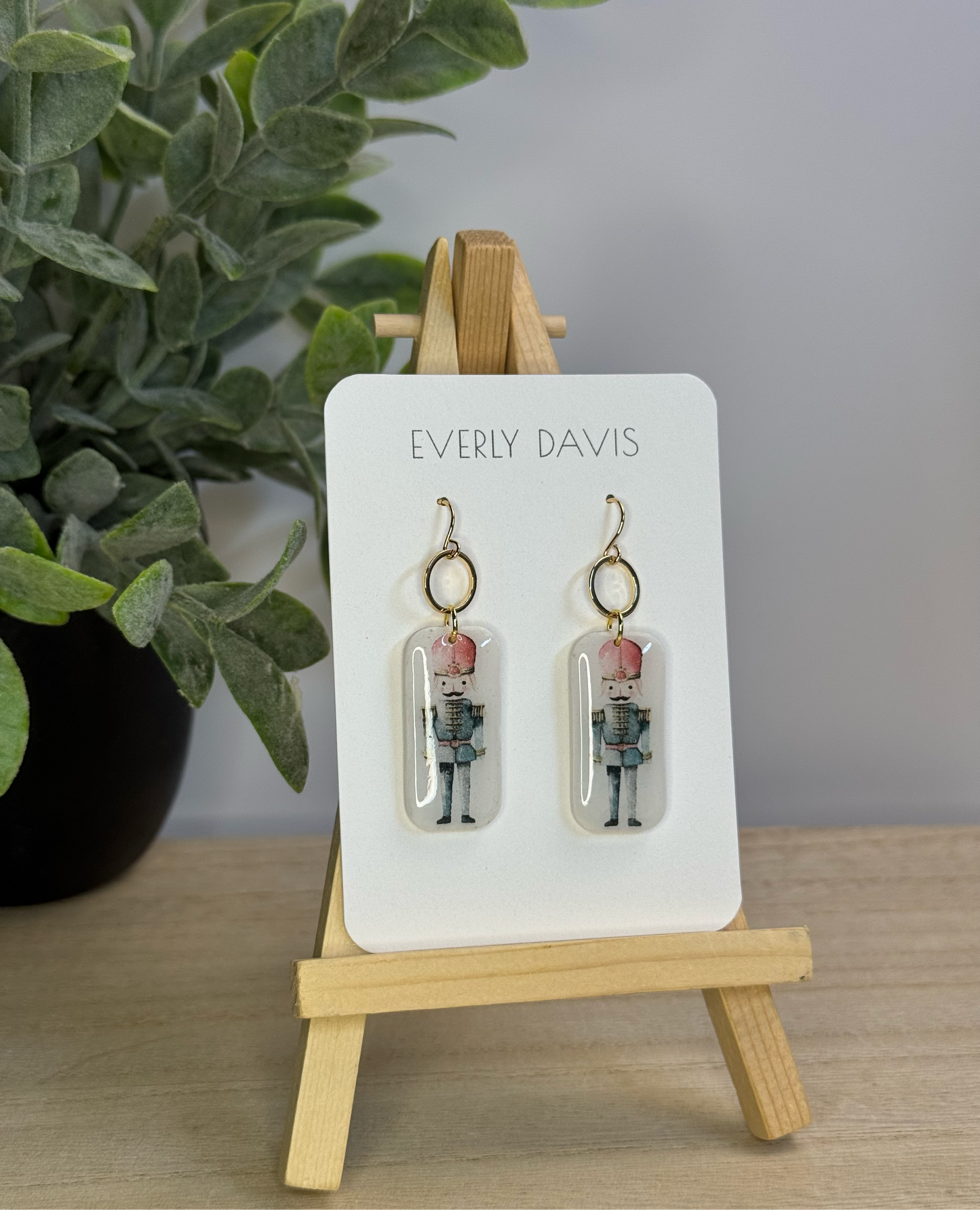 Nutcracker earrings