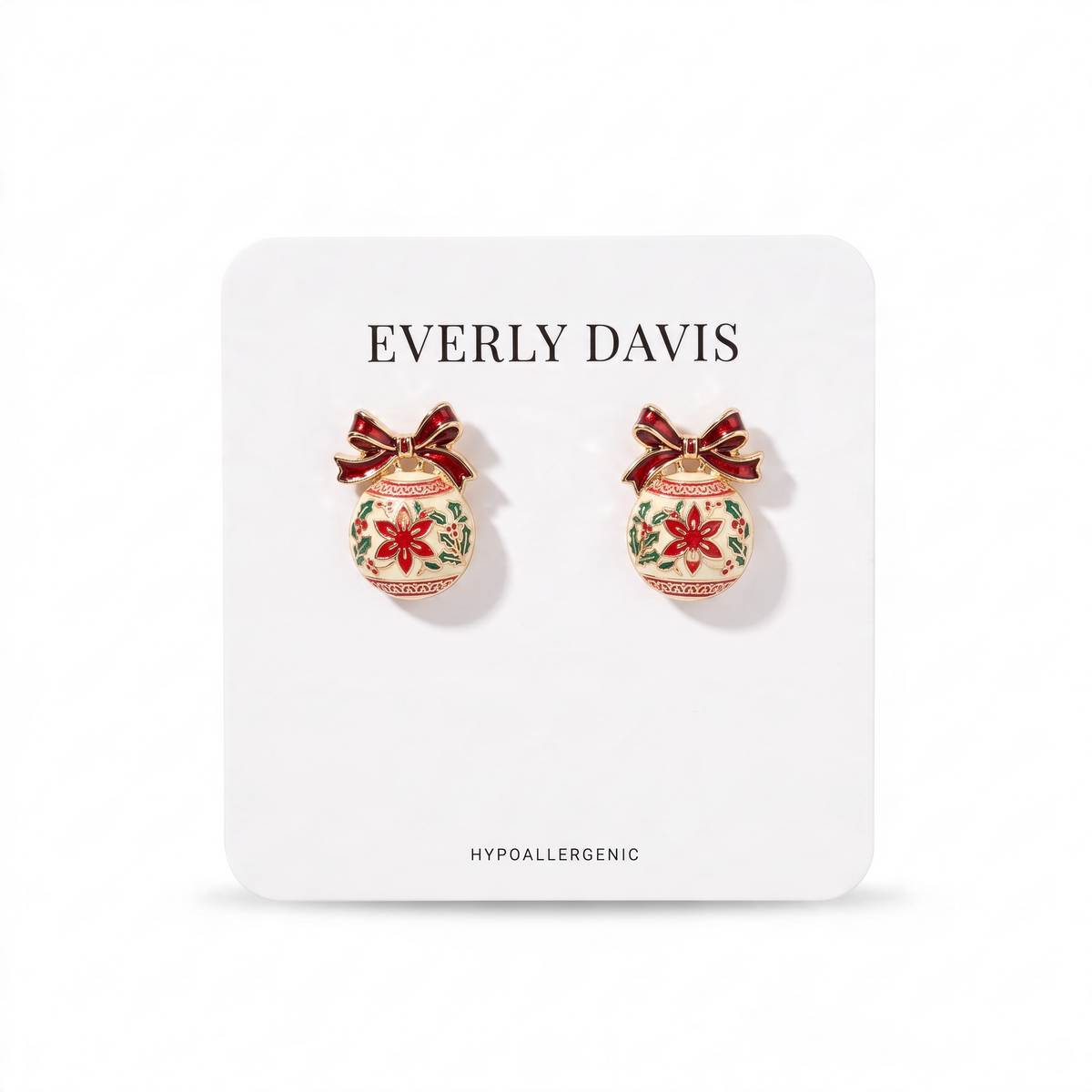 Christmas Ornament Earrings