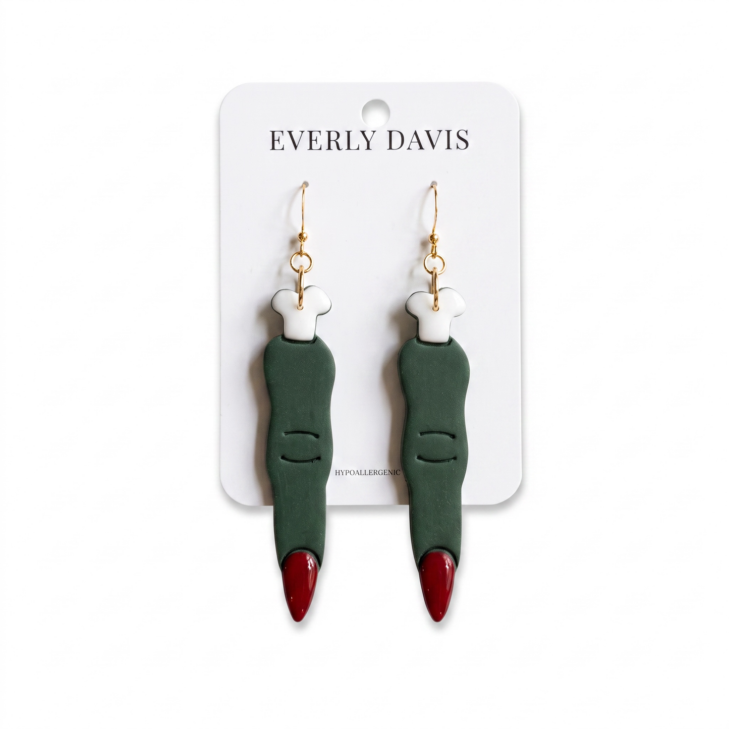 Witch Finger Earrings