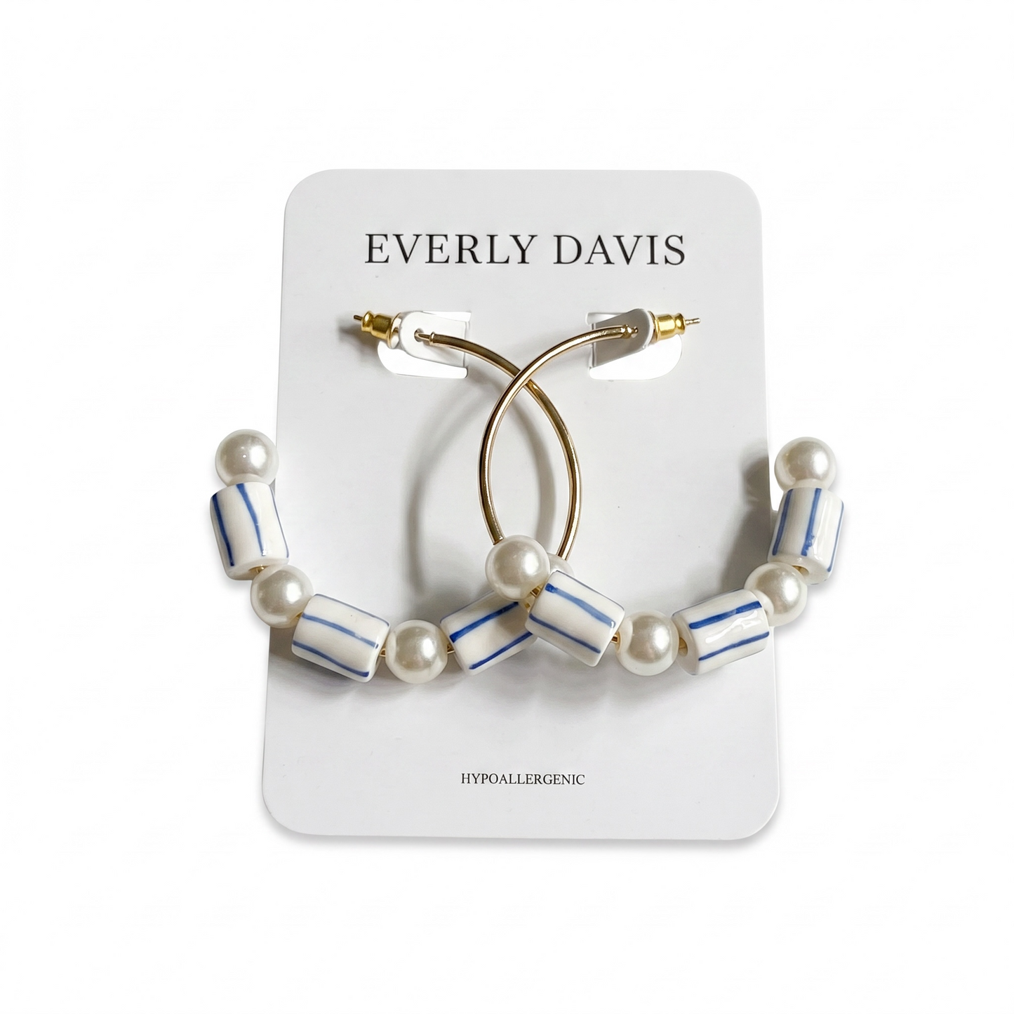 Strip Ball with Pearl Hoop