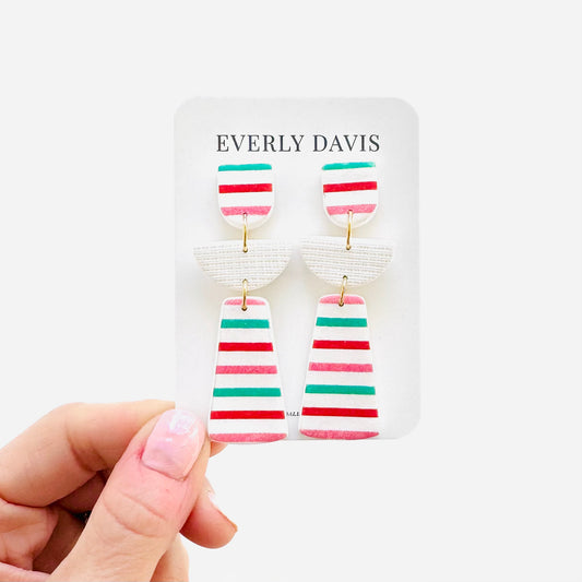 Gracie Stripe Earrings