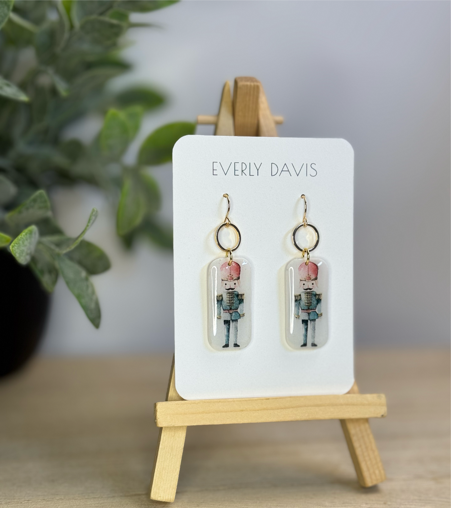 Nutcracker earrings