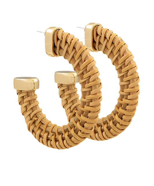 Rattan Hoops