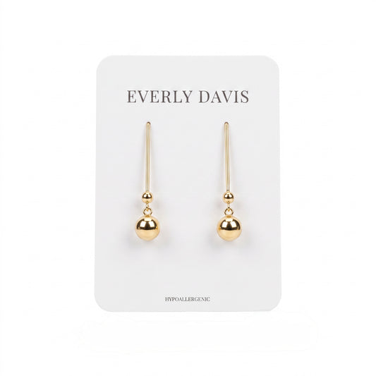 Ball & Bar Earrings