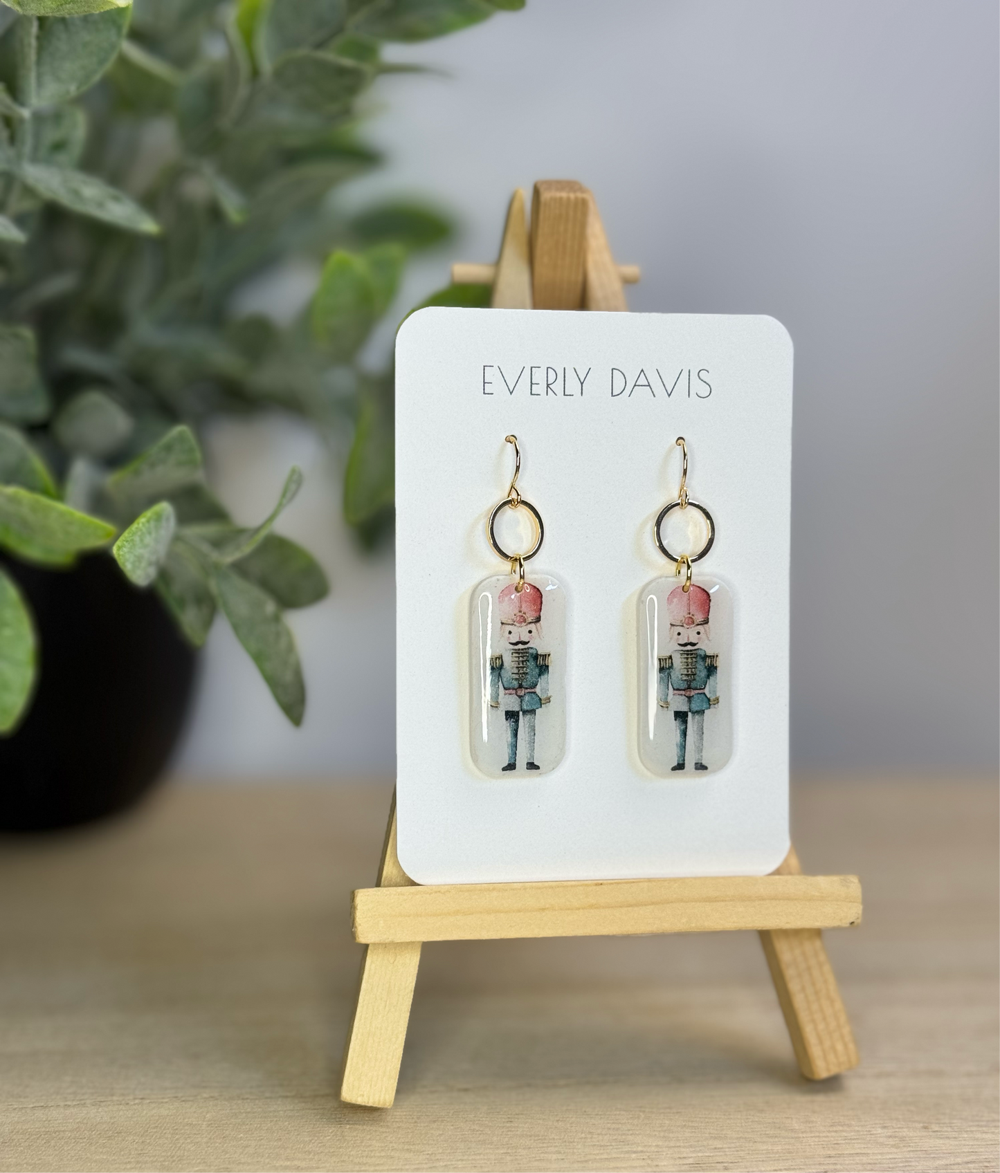 Nutcracker earrings