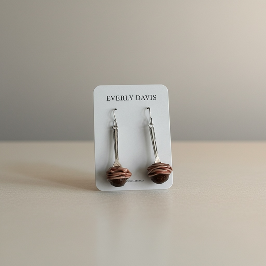 Spaghetti + Meatball Earrings