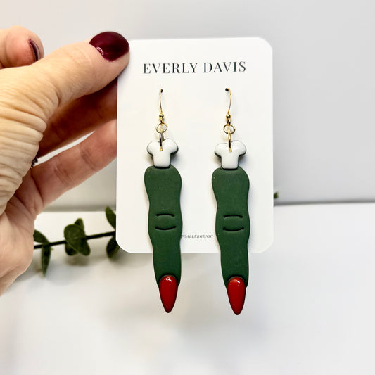 Witch Finger Earrings